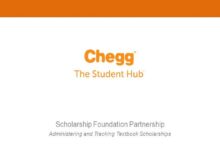 chegg scholarships