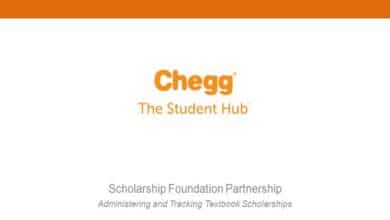 chegg scholarships