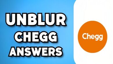 chegg unblur